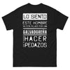 T-shirt Salvadoreña noir - Este hombre ya está pillado