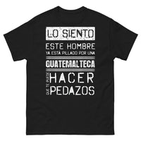 Thumbnail for T-shirt Guatemala noir - Ya está pillado por una guatemalteca