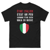 T-shirt Italie noir - Être Italien, c’est un peu comme être Dieu