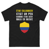T-shirt Colombie noir - Être Colombien, divinement mieux