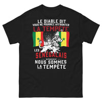 Thumbnail for T-shirt Sénégal noir - Nous sommes la tempête