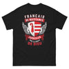 T-shirt Jura noir - Français de naissance, Jurassien par la grâce de Dieu