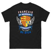 T-shirt Corrézien noir - Français de naissance, grâce de Dieu