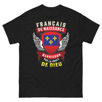Thumbnail for T-shirt Berrichon noir - Français de Naissance, par grâce de Dieu