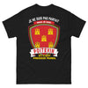 T-shirt Poitevin noir - Je ne suis pas parfait, presque pareil