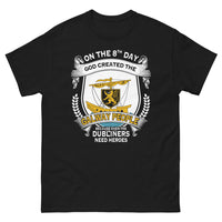 Thumbnail for T-shirt Galway noir - Even the Dubliners Need Heroes