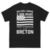 T-shirt Bretagne noir - Quand Dieu créa l’homme à son image
