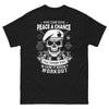T-shirt New York noir - You can give peace a chance, I'll cover you
