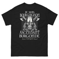 Thumbnail for T-shirt Bourgogne noir - Bourguignon ascendant Burgonde, qui est le boss ?
