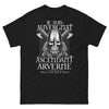 T-shirt Auvergne Arverne noir - Je suis Auvergnat, ascendant Arverne, qui est le boss ?