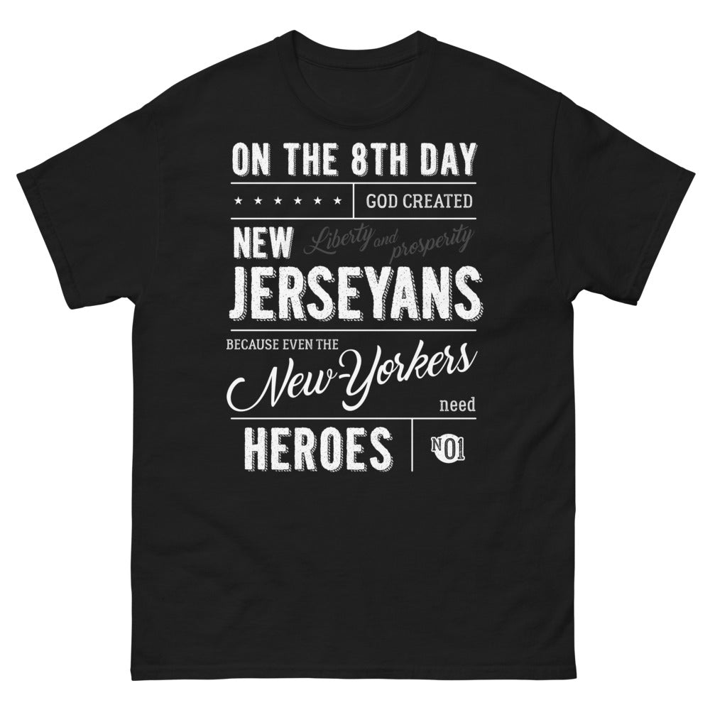 T-shirt New Jersey noir - 8e jour, Liberty & Prosperity