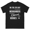 T-shirt Michigan noir - Michiganders, heroes for Ohioans
