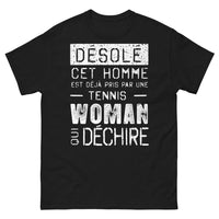 Thumbnail for T-shirt tennis noir - déjà pris par une joueuse
