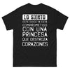 T-shirt Espagne noir - Lo siento, este chico está comprometido