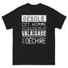 T-shirt Valais noir - Pris par une Valaisane