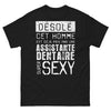 T-shirt Assistante dentaire noir - Désolé, déjà pris par une assistante dentaire
