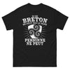 T-shirt Bretagne noir - Si un Breton ne peut pas le faire