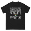 T-shirt Vosges noir - Être vosgien, un art de vivre