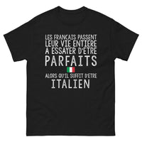 Thumbnail for T-shirt Italie noir - Parfait par nature