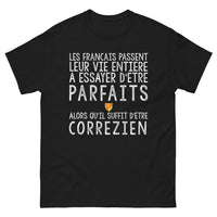 Thumbnail for T-shirt Corrézien noir - Parfaitement imparfait