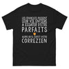 T-shirt Corrézien noir - Parfaitement imparfait