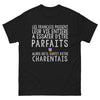 T-shirt Charente noir - Les Français et l’art d’être Charentais