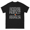 T-shirt Ukraine Roumanie noir - Les Ukrainiens leur vie entière