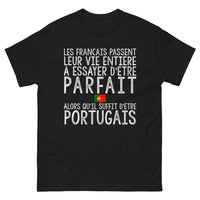 Thumbnail for T-shirt Portugais noir - Parfaitement naturel