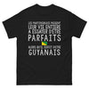 T-shirt Guyane noir - Perfection sans effort, clin d'oeil aux Martiniquais