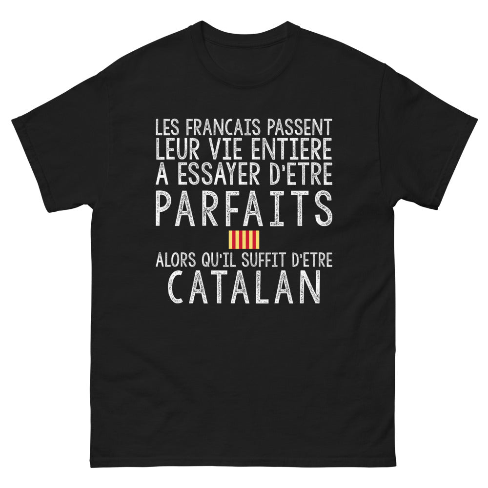 T-shirt Catalans noir - Parfaits sans effort
