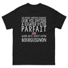T-shirt Francs-Comtois & Bourguignons noir - un Bourguignon a le secret