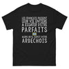 T-shirt Ardèche noir - Ardéchois, tout simplement