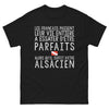 T-shirt Alsace noir - Il suffit d'être Alsacien