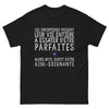T-shirt aide-soignante noir - Les infirmières parfaites ? suffit d’être aide-soignante