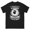 T-shirt Corse noir - Français de naissance, Corse par le sang