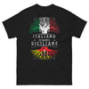 T-shirt Sicile noir - Radici Siciliane