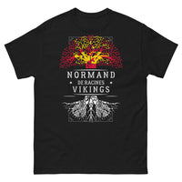 Thumbnail for T-shirt Normandie noir - Racines normandes Viking