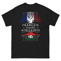 Thumbnail for T-shirt Français de racines africaines noir - Français de Racines Africaines
