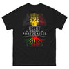 T-shirt Belge de racines portugaises noir - Belge de racines portugaises