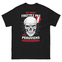 Thumbnail for T-shirt Pérou noir - Les Péruviens n'ont pas l'air fous
