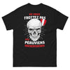 T-shirt Pérou noir - Attention aux Péruviens !
