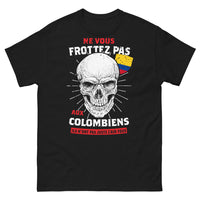 Thumbnail for T-shirt Colombie noir - Ne leur en voulez pas, ils sont fous