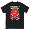 T-shirt Normand noir - Français par obligation, normand de sang