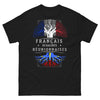 T-shirt Réunion noir - Français de Racines Réunionnaises