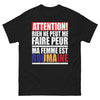 T-shirt Roumanie noir - Ma femme est roumaine