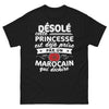 T-shirt Maroc noir - Princesse prise par un Marocain qui déchire