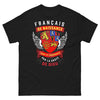 T-shirt Tarn-et-Garonne noir - Français de naissance et Tarn-et-Garonnais par la grâce de Dieu