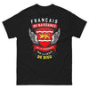 T-shirt Lot-et-Garonnais noir - Français de naissance, par la grâce de Dieu
