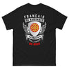 T-shirt Hérault noir - Français de Naissance, grâce de Dieu