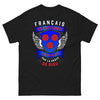 T-shirt Grenoblois noir - Français de naissance, grâce de Dieu